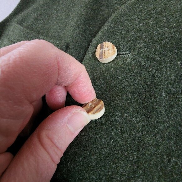 Ralph Lauren Collection Purple Label Vtg Wool Cashmere Military Inspired Vest 6 - Picture 5 of 15